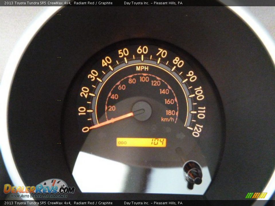 2013 Toyota Tundra SR5 CrewMax 4x4 Radiant Red / Graphite Photo #19