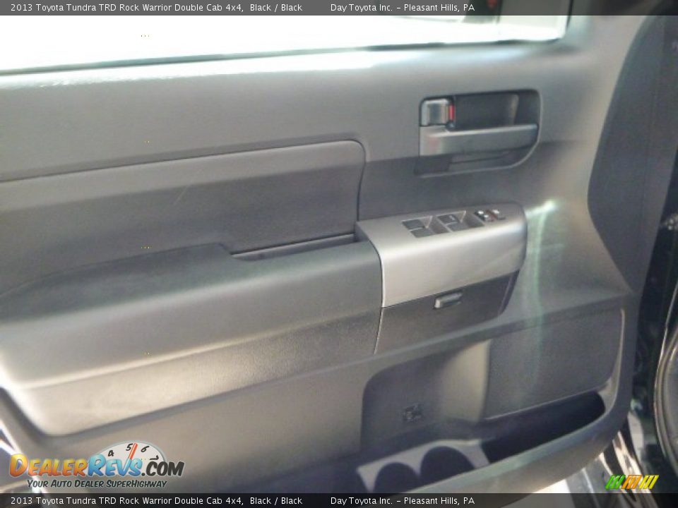 2013 Toyota Tundra TRD Rock Warrior Double Cab 4x4 Black / Black Photo #15