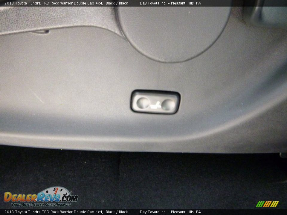 2013 Toyota Tundra TRD Rock Warrior Double Cab 4x4 Black / Black Photo #16