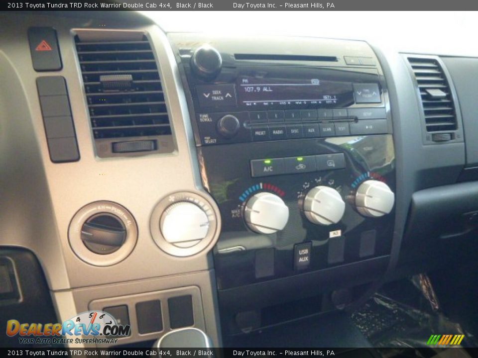 2013 Toyota Tundra TRD Rock Warrior Double Cab 4x4 Black / Black Photo #18