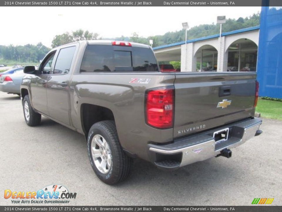2014 Chevrolet Silverado 1500 LT Z71 Crew Cab 4x4 Brownstone Metallic / Jet Black Photo #4