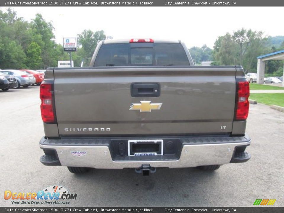 2014 Chevrolet Silverado 1500 LT Z71 Crew Cab 4x4 Brownstone Metallic / Jet Black Photo #5