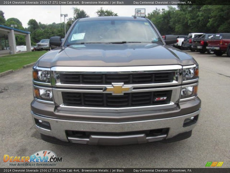 2014 Chevrolet Silverado 1500 LT Z71 Crew Cab 4x4 Brownstone Metallic / Jet Black Photo #11