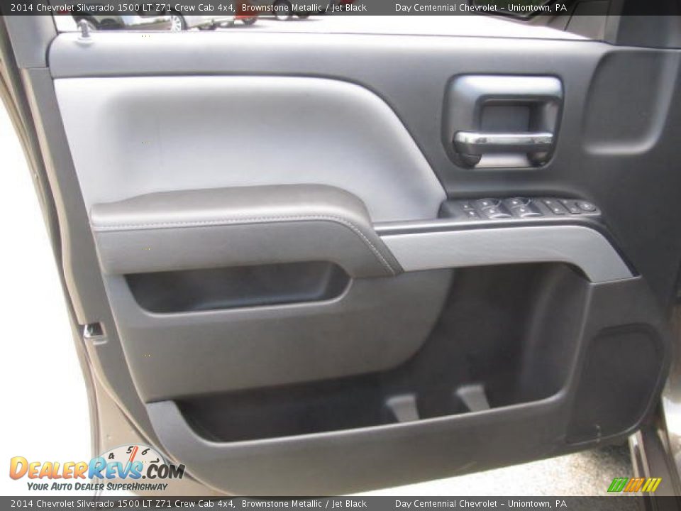 2014 Chevrolet Silverado 1500 LT Z71 Crew Cab 4x4 Brownstone Metallic / Jet Black Photo #12