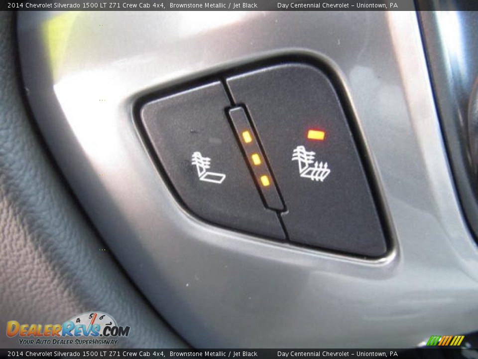 2014 Chevrolet Silverado 1500 LT Z71 Crew Cab 4x4 Brownstone Metallic / Jet Black Photo #17