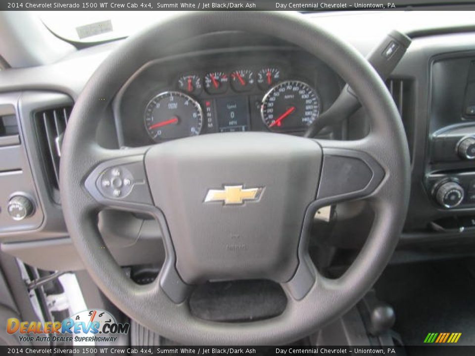 2014 Chevrolet Silverado 1500 WT Crew Cab 4x4 Steering Wheel Photo #15