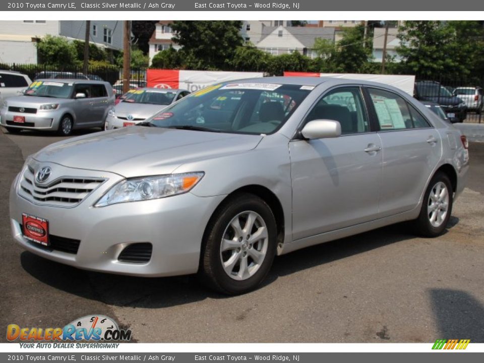 2010 Toyota Camry LE Classic Silver Metallic / Ash Gray Photo #3