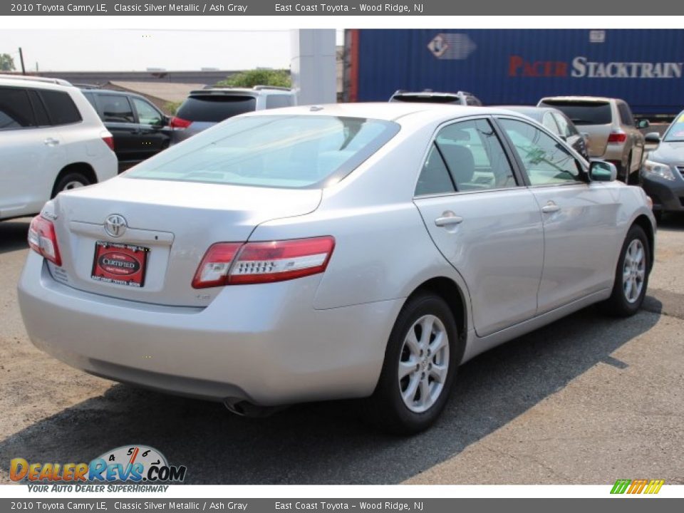 2010 Toyota Camry LE Classic Silver Metallic / Ash Gray Photo #4