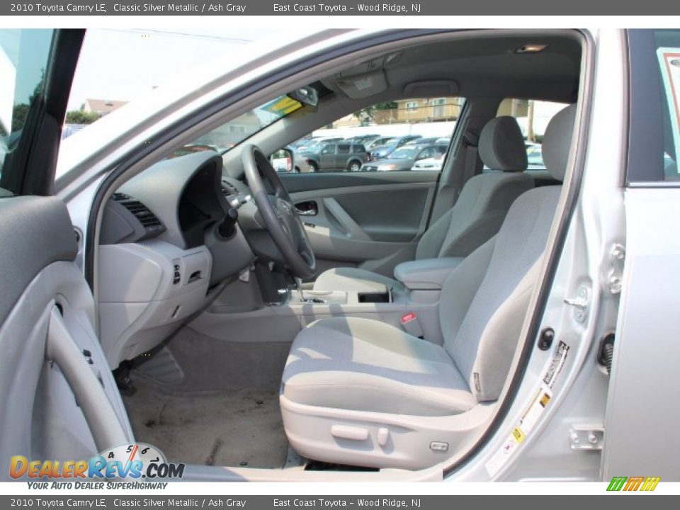 2010 Toyota Camry LE Classic Silver Metallic / Ash Gray Photo #7