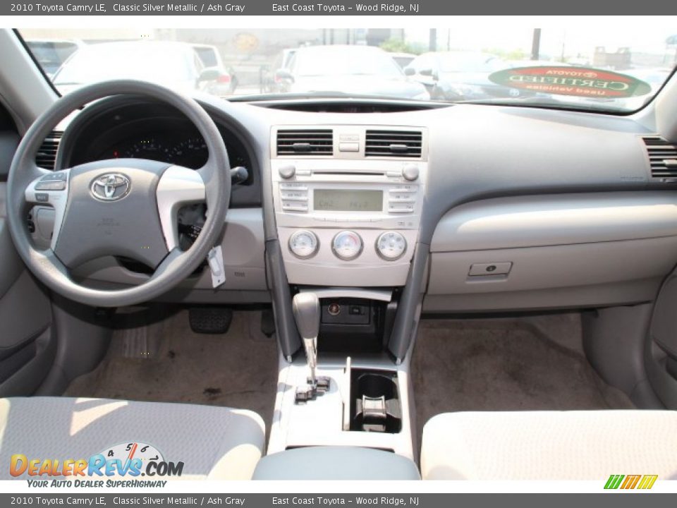 2010 Toyota Camry LE Classic Silver Metallic / Ash Gray Photo #10