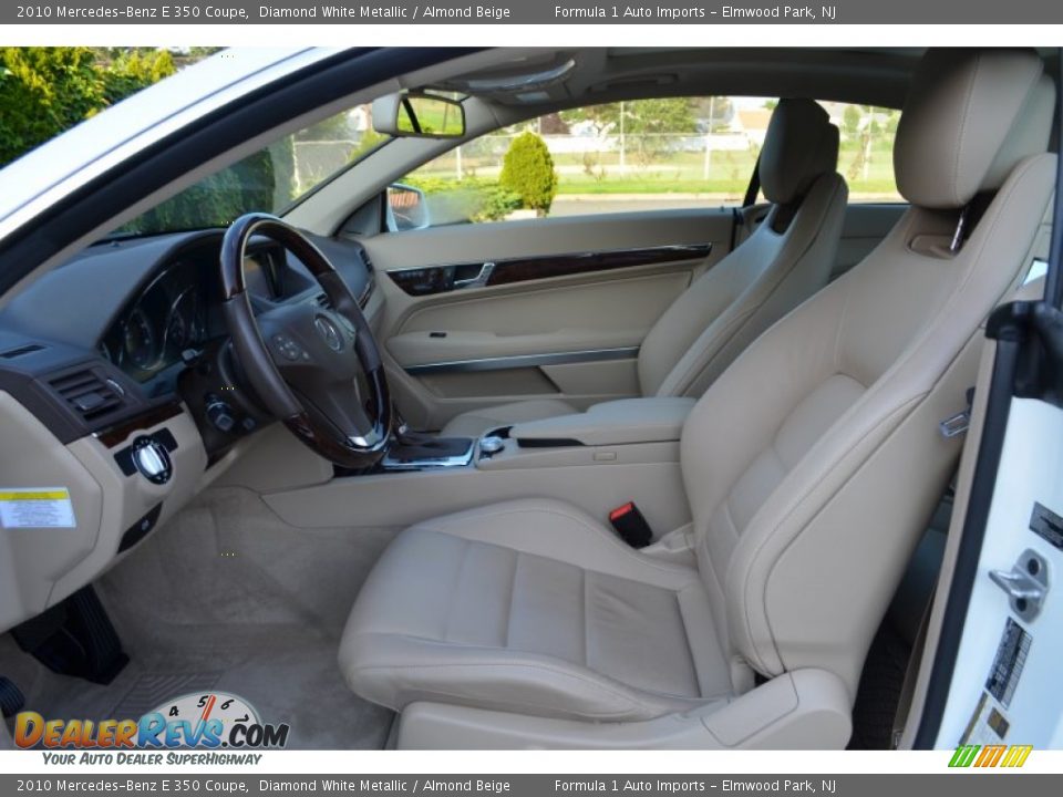 Front Seat of 2010 Mercedes-Benz E 350 Coupe Photo #15
