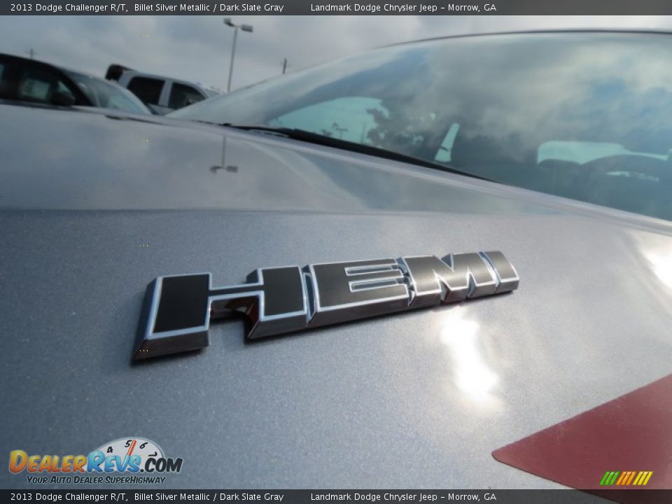 2013 Dodge Challenger R/T Billet Silver Metallic / Dark Slate Gray Photo #6