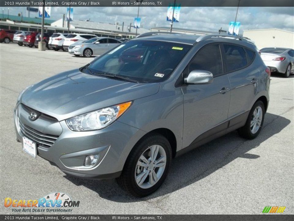 2013 Hyundai Tucson Limited Graphite Gray / Black Photo #1