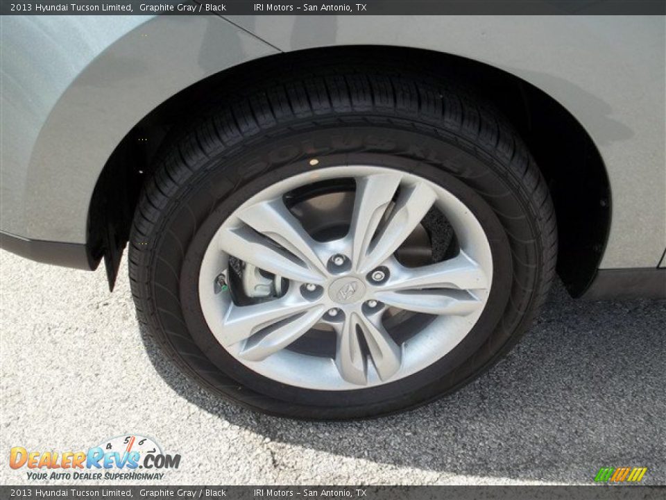 2013 Hyundai Tucson Limited Graphite Gray / Black Photo #2