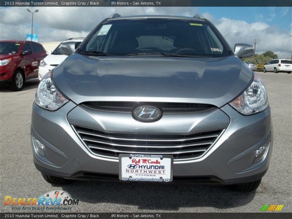 2013 Hyundai Tucson Limited Graphite Gray / Black Photo #4