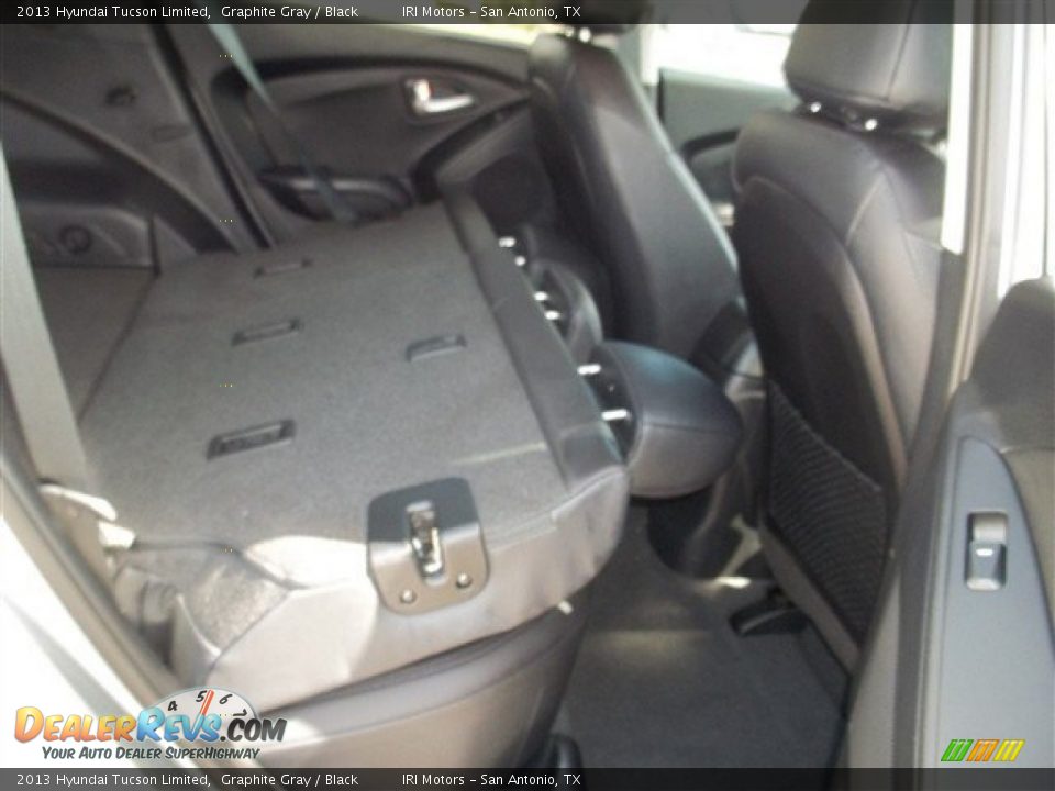 2013 Hyundai Tucson Limited Graphite Gray / Black Photo #9