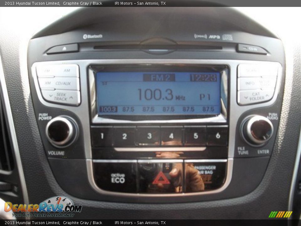 2013 Hyundai Tucson Limited Graphite Gray / Black Photo #13