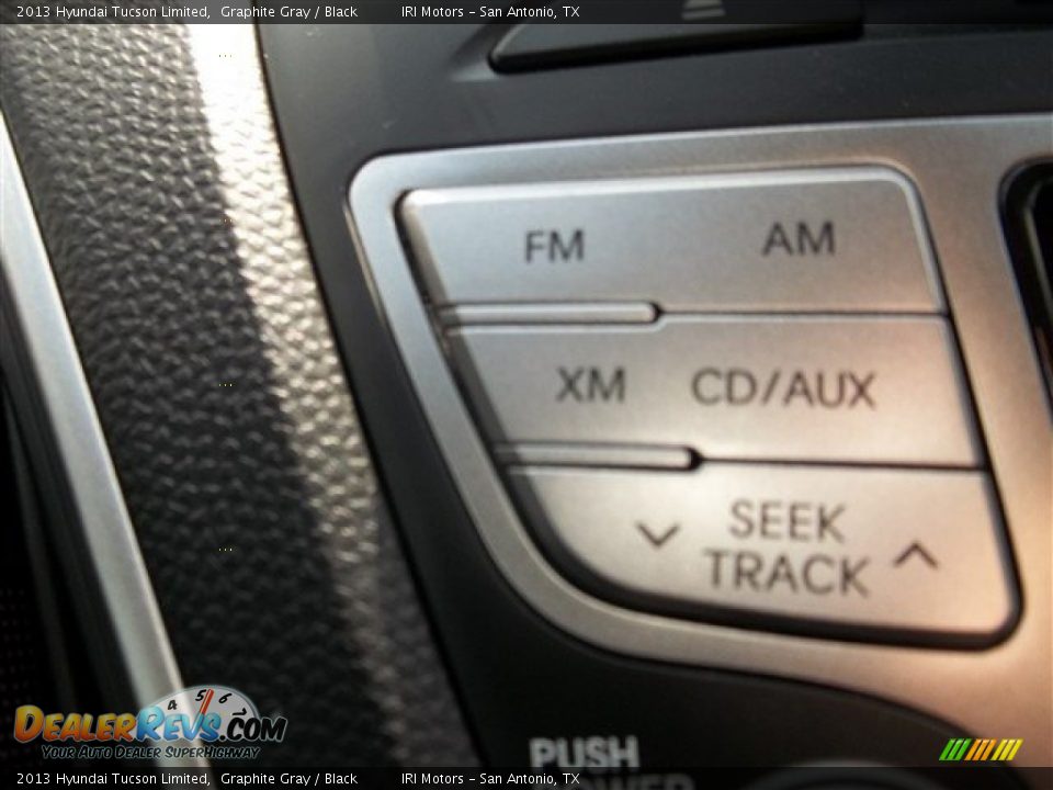 2013 Hyundai Tucson Limited Graphite Gray / Black Photo #14