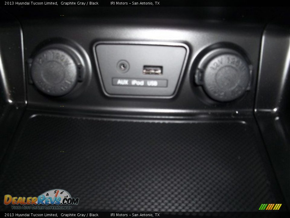 2013 Hyundai Tucson Limited Graphite Gray / Black Photo #15