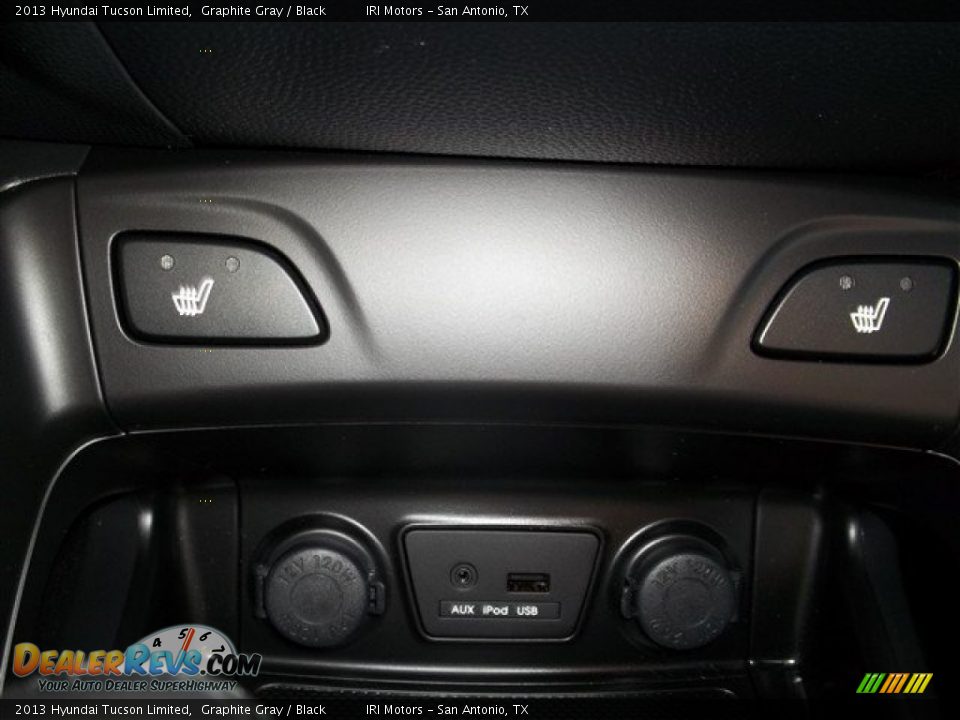 2013 Hyundai Tucson Limited Graphite Gray / Black Photo #16