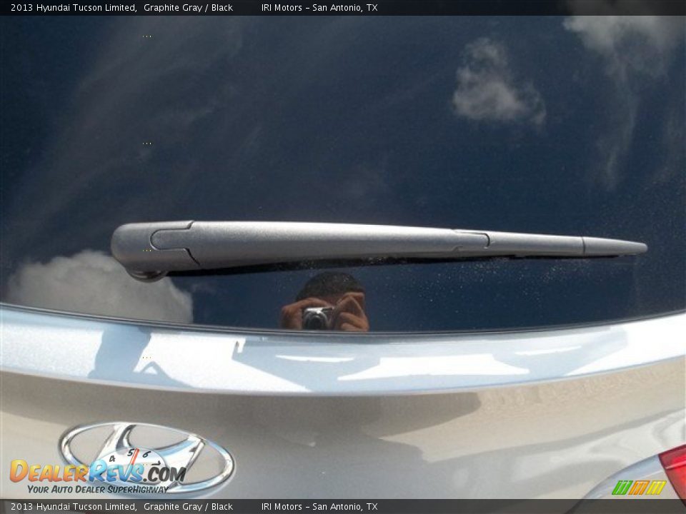 2013 Hyundai Tucson Limited Graphite Gray / Black Photo #22
