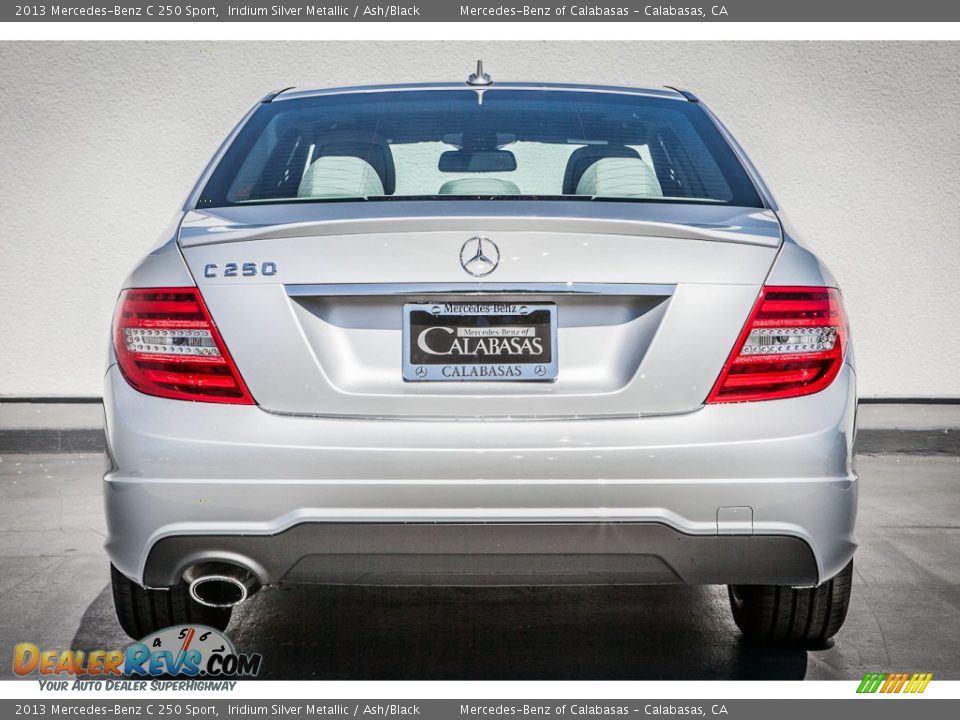 2013 Mercedes-Benz C 250 Sport Iridium Silver Metallic / Ash/Black Photo #3