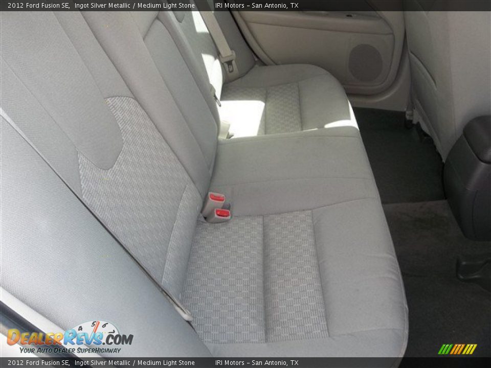 2012 Ford Fusion SE Ingot Silver Metallic / Medium Light Stone Photo #9