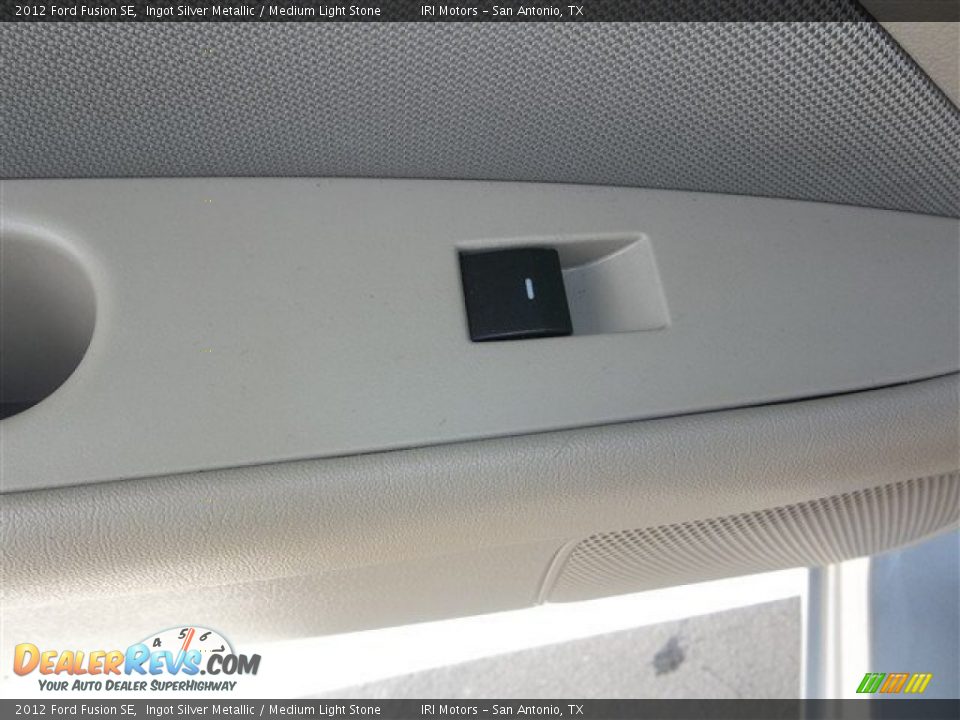 2012 Ford Fusion SE Ingot Silver Metallic / Medium Light Stone Photo #13