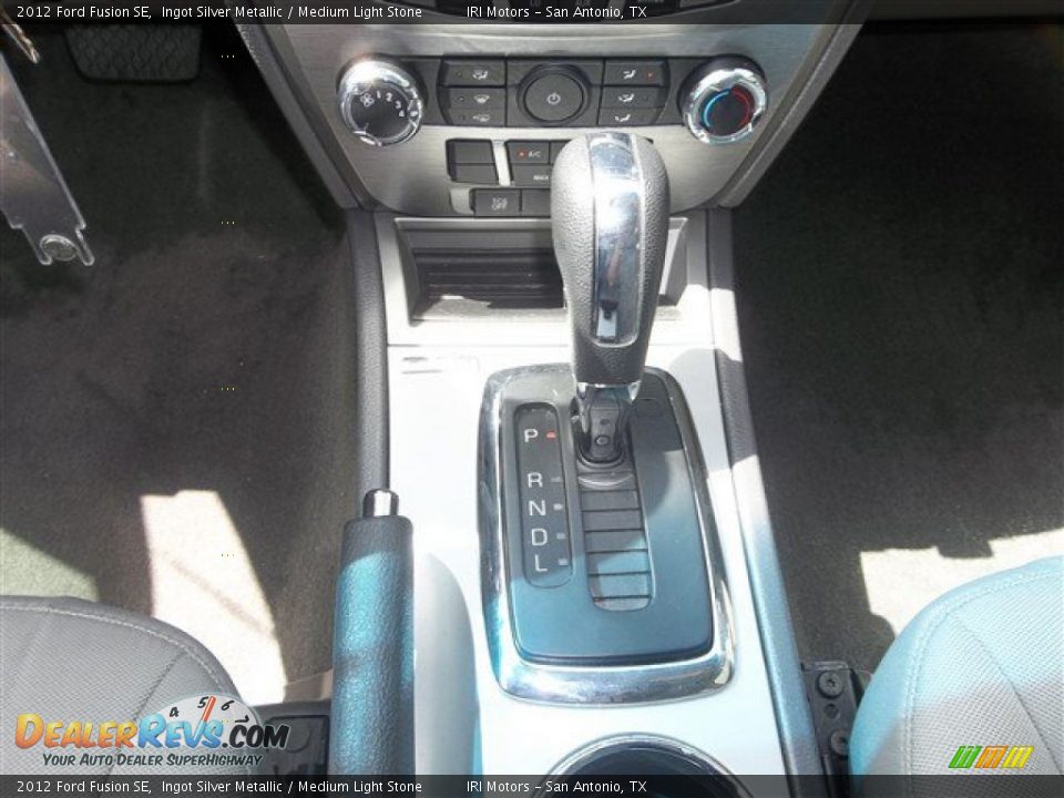 2012 Ford Fusion SE Ingot Silver Metallic / Medium Light Stone Photo #22