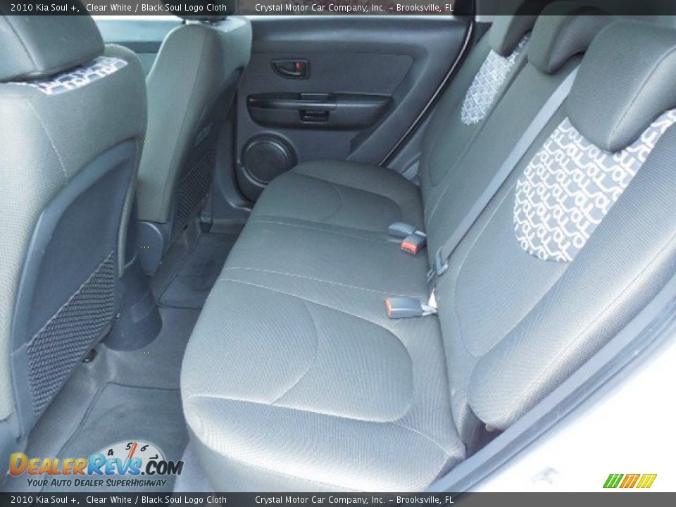 2010 Kia Soul + Clear White / Black Soul Logo Cloth Photo #5