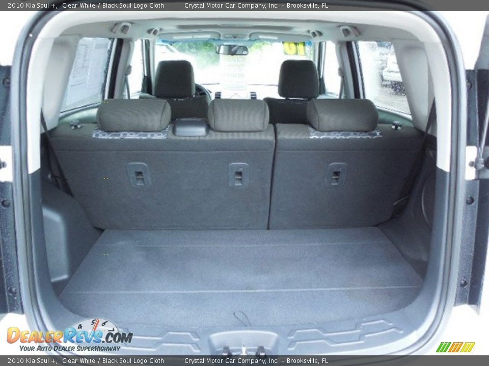 2010 Kia Soul + Clear White / Black Soul Logo Cloth Photo #7
