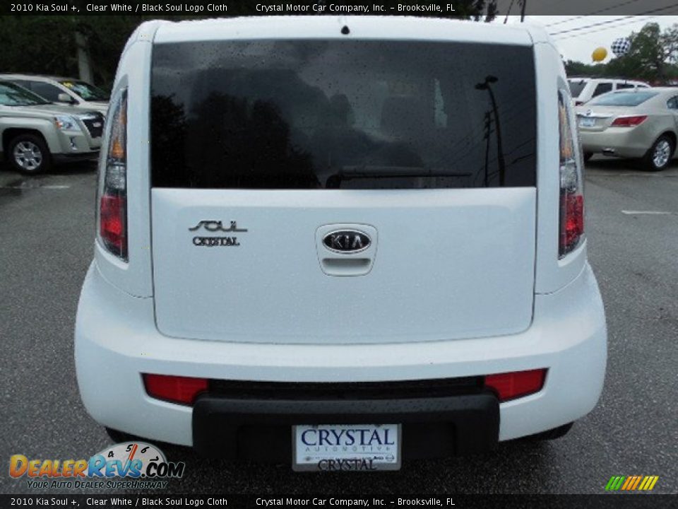 2010 Kia Soul + Clear White / Black Soul Logo Cloth Photo #8