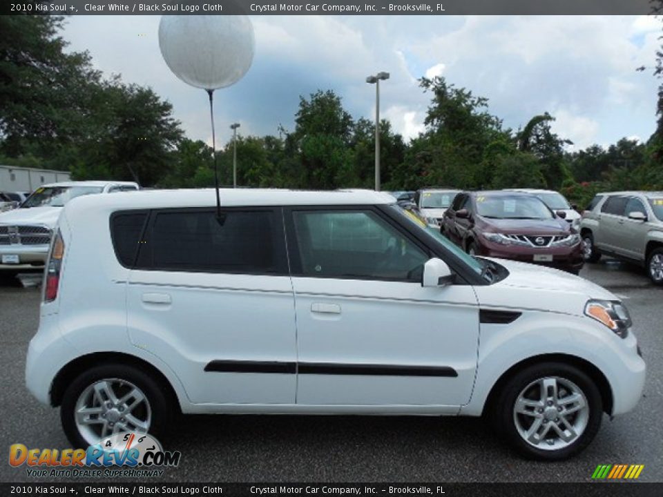 2010 Kia Soul + Clear White / Black Soul Logo Cloth Photo #10