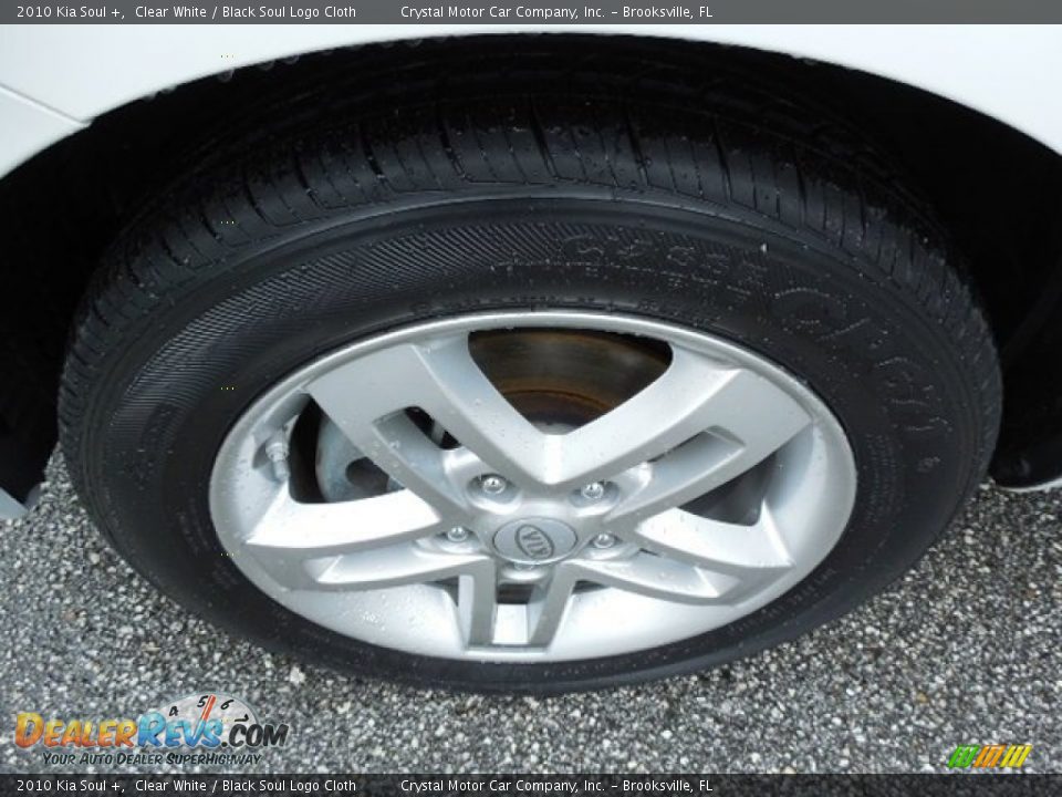 2010 Kia Soul + Clear White / Black Soul Logo Cloth Photo #15