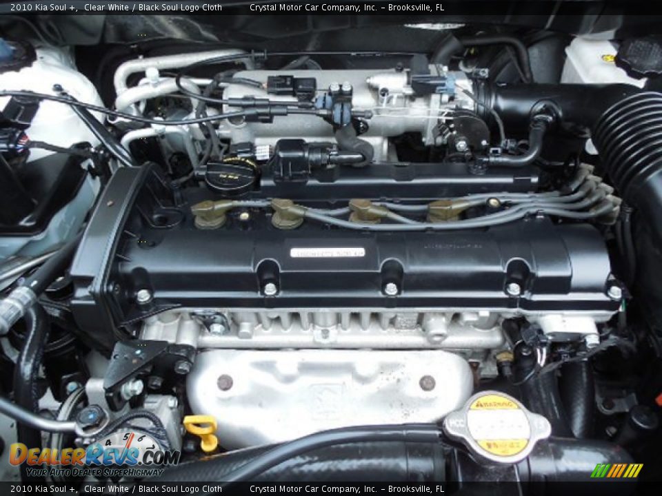 2010 Kia Soul + Clear White / Black Soul Logo Cloth Photo #17