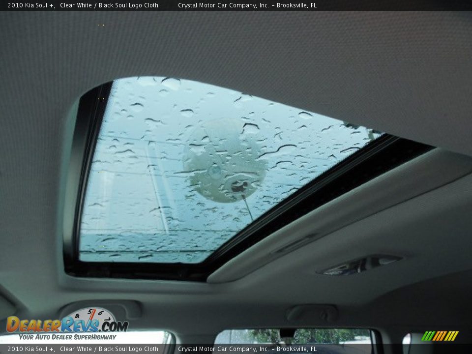 2010 Kia Soul + Clear White / Black Soul Logo Cloth Photo #22