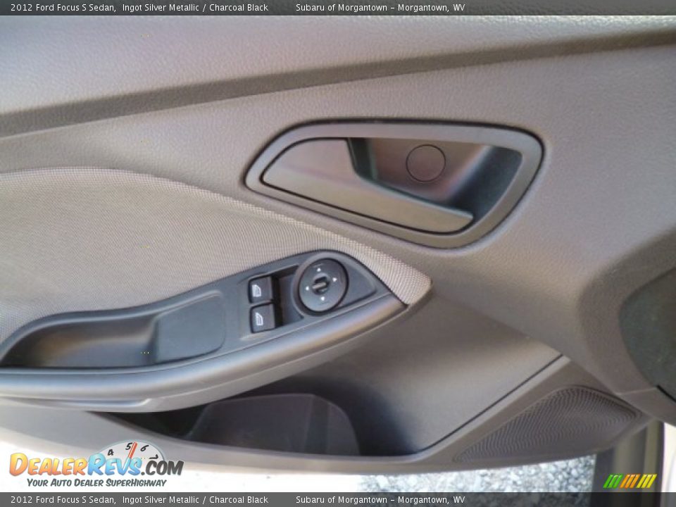 2012 Ford Focus S Sedan Ingot Silver Metallic / Charcoal Black Photo #17