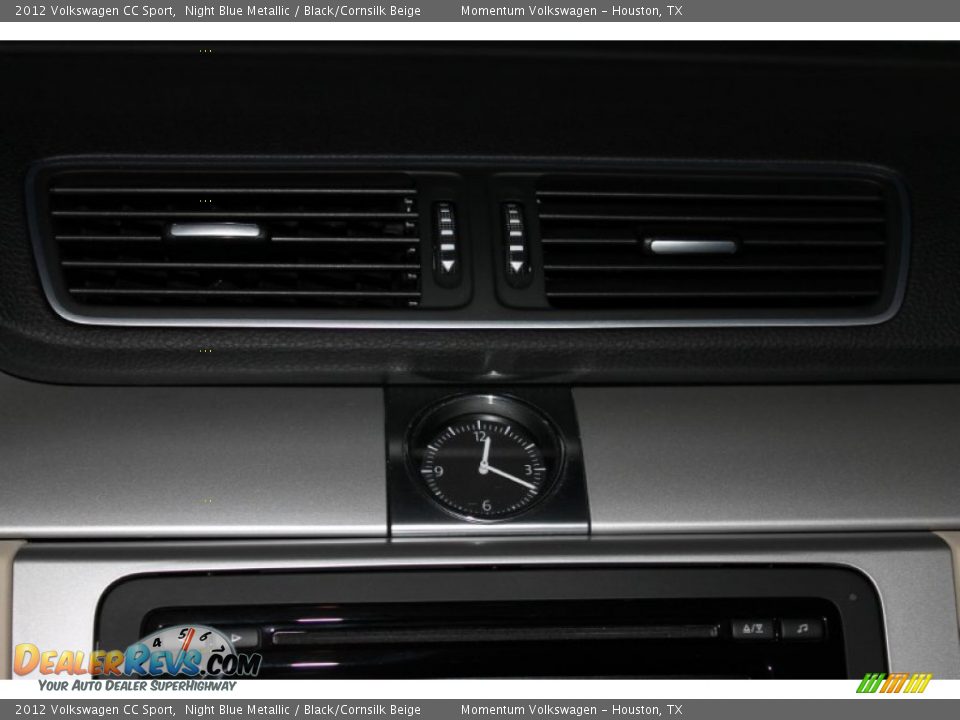 2012 Volkswagen CC Sport Night Blue Metallic / Black/Cornsilk Beige Photo #17