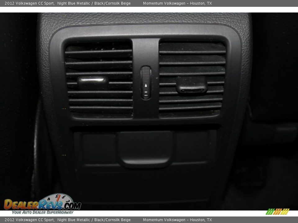 2012 Volkswagen CC Sport Night Blue Metallic / Black/Cornsilk Beige Photo #29