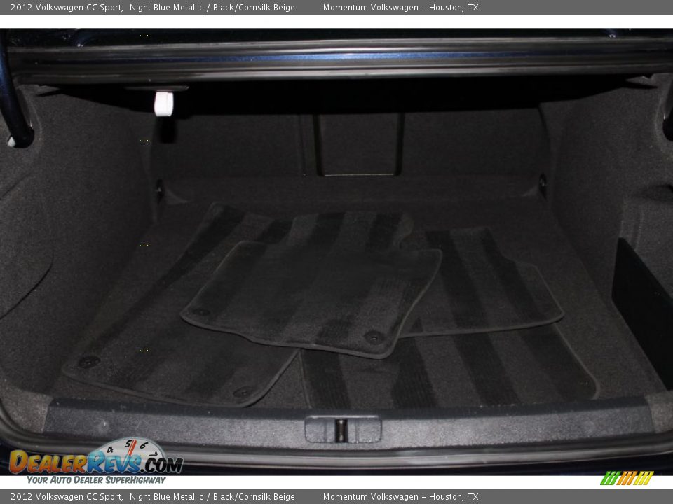 2012 Volkswagen CC Sport Night Blue Metallic / Black/Cornsilk Beige Photo #30