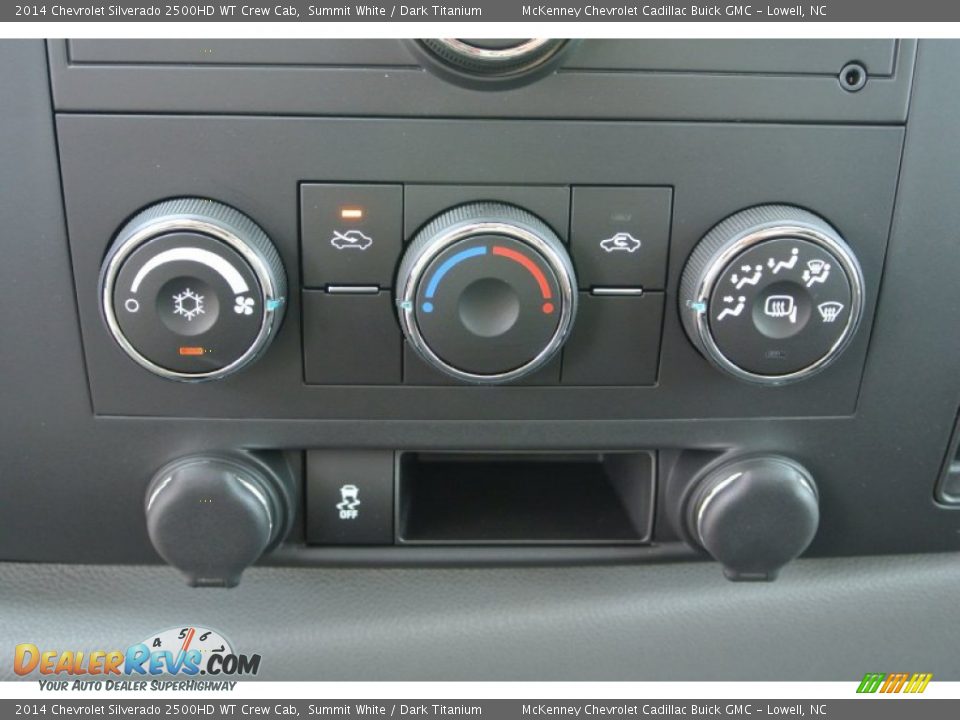 2014 Chevrolet Silverado 2500HD WT Crew Cab Summit White / Dark Titanium Photo #10