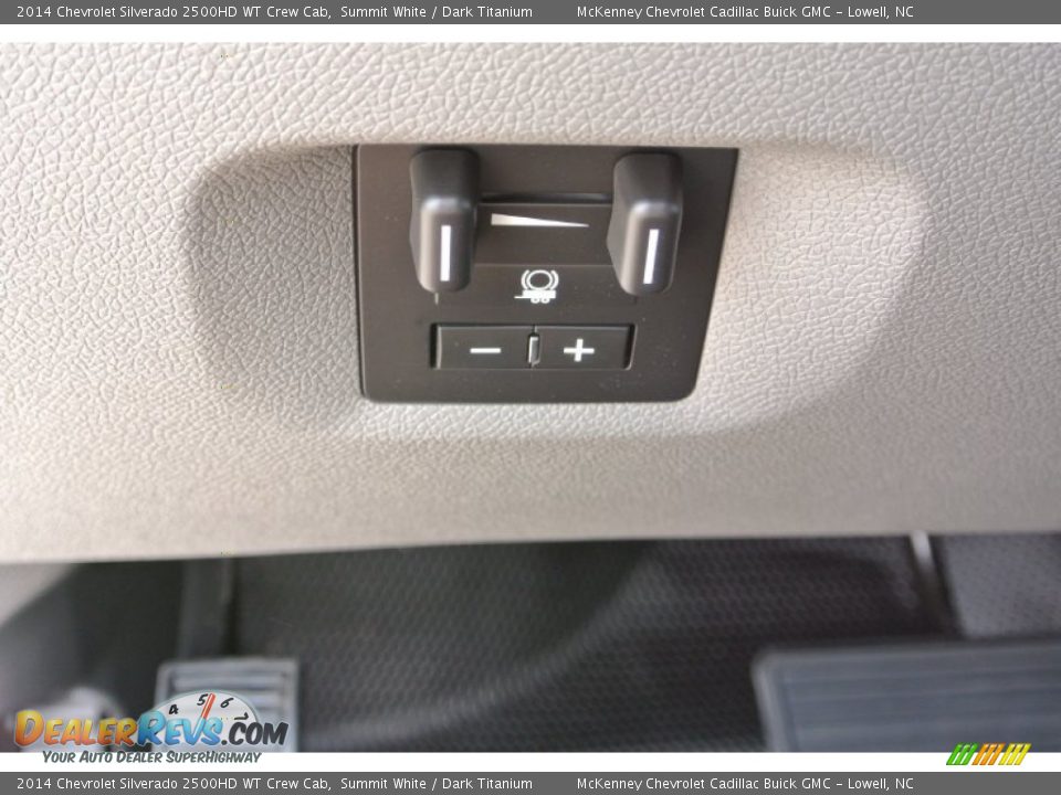 2014 Chevrolet Silverado 2500HD WT Crew Cab Summit White / Dark Titanium Photo #13