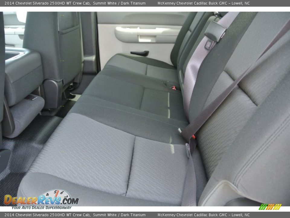 2014 Chevrolet Silverado 2500HD WT Crew Cab Summit White / Dark Titanium Photo #15