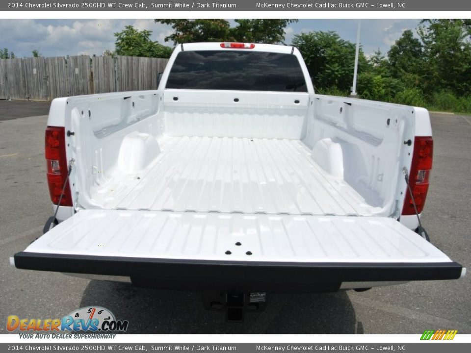 2014 Chevrolet Silverado 2500HD WT Crew Cab Summit White / Dark Titanium Photo #16