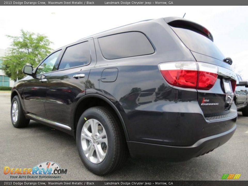 2013 Dodge Durango Crew Maximum Steel Metallic / Black Photo #2