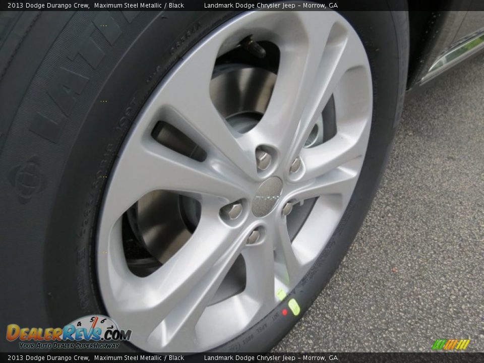 2013 Dodge Durango Crew Maximum Steel Metallic / Black Photo #5