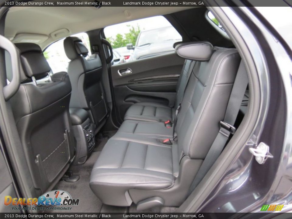 2013 Dodge Durango Crew Maximum Steel Metallic / Black Photo #7