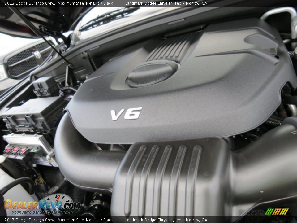 2013 Dodge Durango Crew Maximum Steel Metallic / Black Photo #9