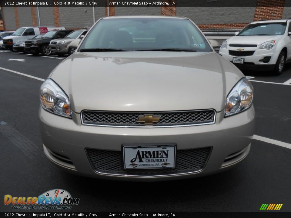 2012 Chevrolet Impala LT Gold Mist Metallic / Gray Photo #2