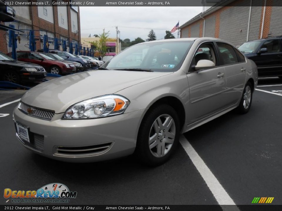 2012 Chevrolet Impala LT Gold Mist Metallic / Gray Photo #3